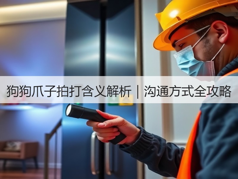 狗狗爪子拍打含义解析｜沟通方式全攻略