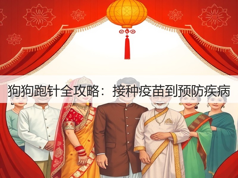 狗狗跑针全攻略：接种疫苗到预防疾病