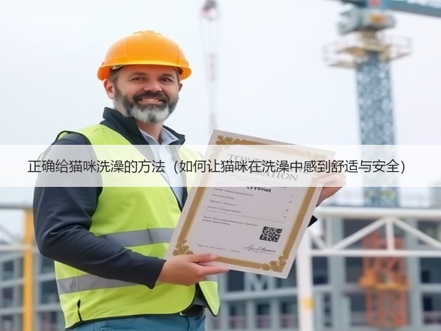 正确给猫咪洗澡的方法(如何让猫咪在洗澡中感到舒适与安全)(图1) 正确给猫咪洗澡的方法(如何让猫咪在洗澡中感到舒适与安全)(图1)