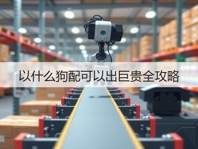 以什么狗配可以出巨贵全攻略(图3) 以什么狗配可以出巨贵全攻略(图3)