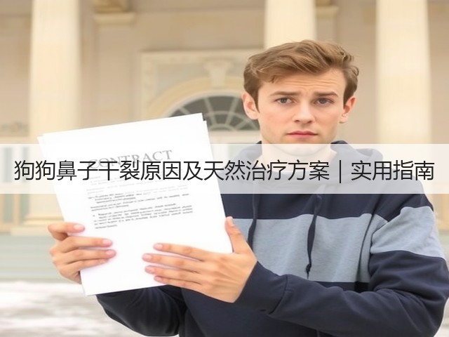狗狗鼻子干裂原因及天然治疗方案|实用指南(图2) 狗狗鼻子干裂原因及天然治疗方案|实用指南(图2)
