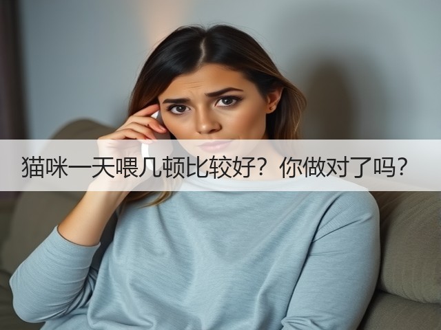 猫咪一天喂几顿比较好?你做对了吗?(图2) 猫咪一天喂几顿比较好?你做对了吗?(图2)