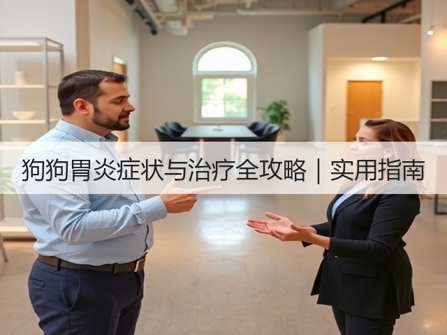 狗狗胃炎症状与治疗全攻略|实用指南(图1) 狗狗胃炎症状与治疗全攻略|实用指南(图1)