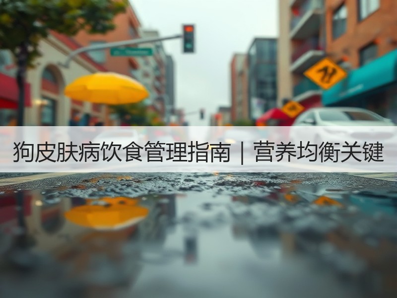 狗皮肤病饮食管理指南｜营养均衡关键