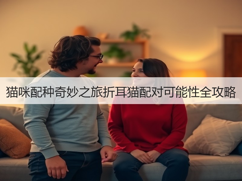 猫咪配种奇妙之旅折耳猫配对可能性全攻略