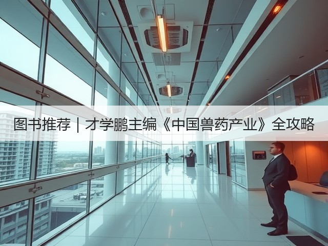 图书推荐｜才学鹏主编《中国兽药产业》全攻略(图1)