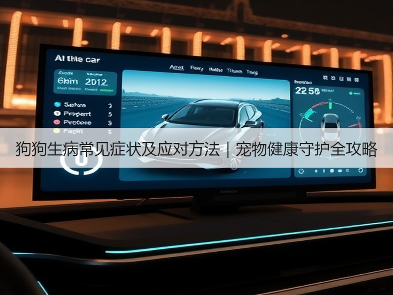 狗狗生病常见症状及应对方法｜宠物健康守护全攻略