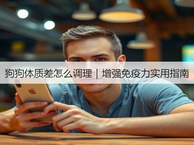 狗狗体质差怎么调理|增强免疫力实用指南(图2) 狗狗体质差怎么调理|增强免疫力实用指南(图2)