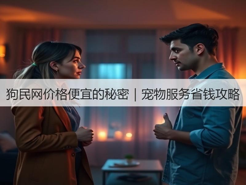 狗民网价格便宜的秘密｜宠物服务省钱攻略