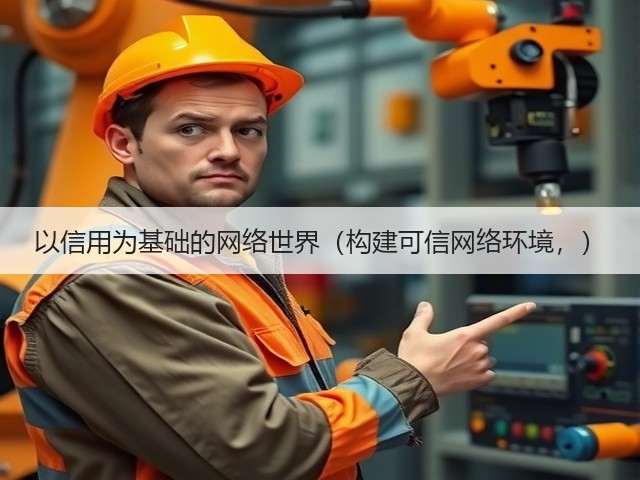以信用为基础的网络世界(构建可信网络环境,)(图1) 以信用为基础的网络世界(构建可信网络环境,)(图1)