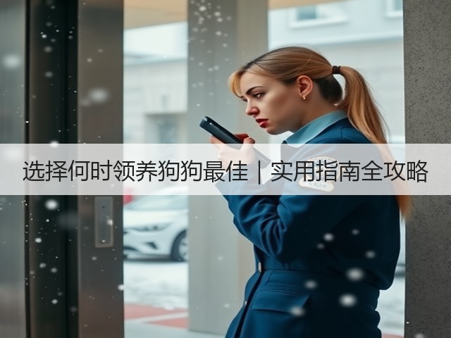 选择何时领养狗狗最佳|实用指南全攻略(图3) 选择何时领养狗狗最佳|实用指南全攻略(图3)