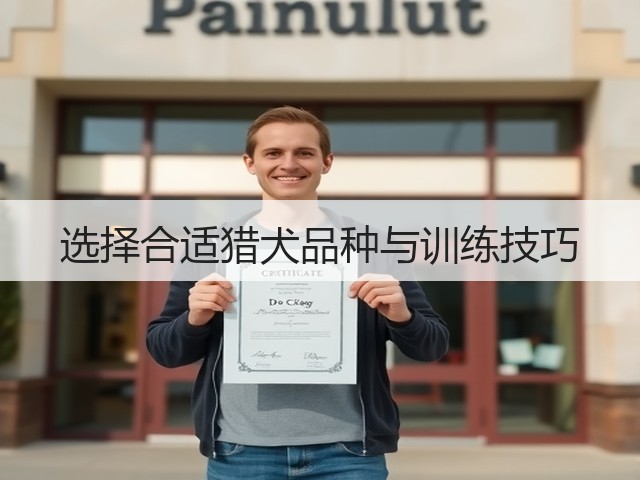 选择合适猎犬品种与训练技巧(图3)