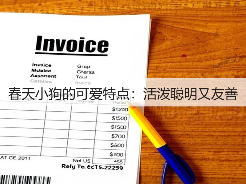 春天小狗的可爱特点：活泼聪明又友善