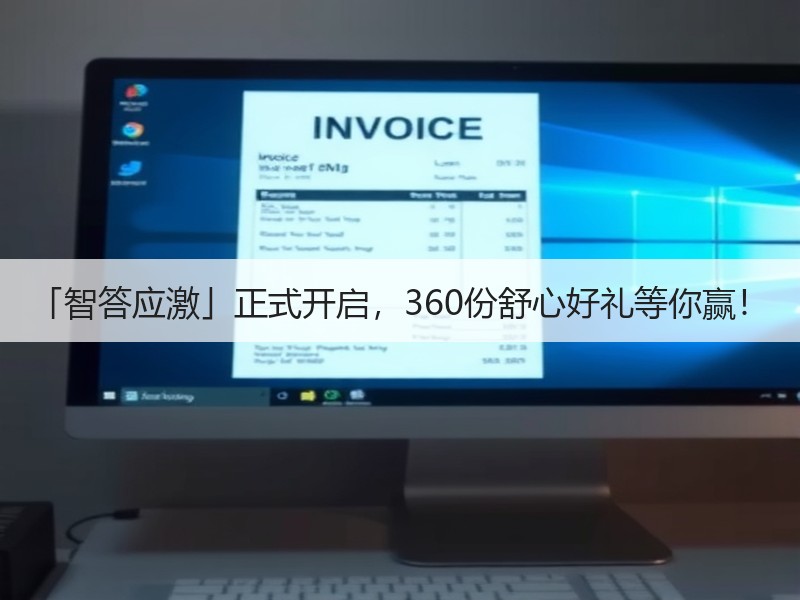 「智答应激」正式开启，360份舒心好礼等你赢！