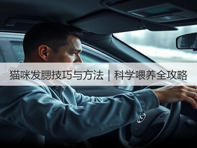 猫咪发腮技巧与方法｜科学喂养全攻略(图1)