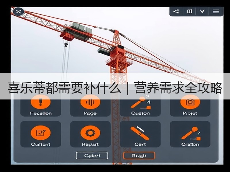 喜乐蒂都需要补什么｜营养需求全攻略
