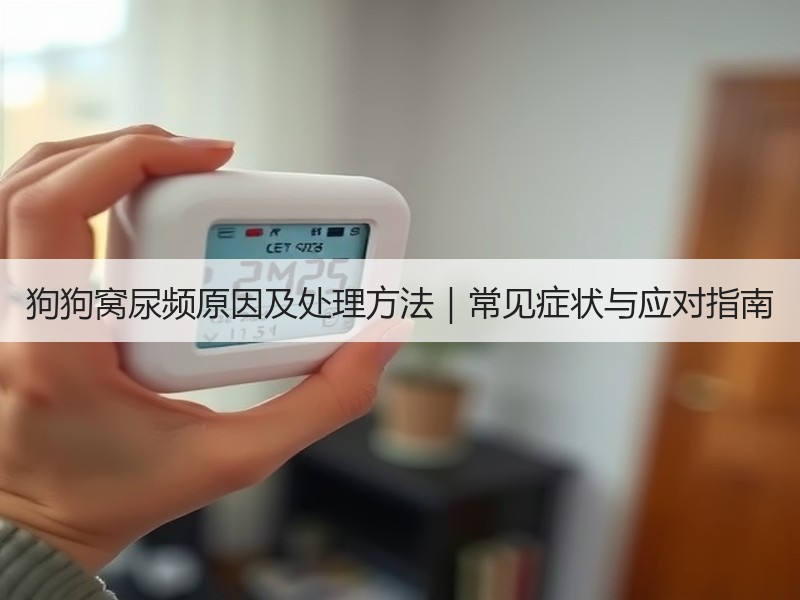 狗狗窝尿频原因及处理方法｜常见症状与应对指南