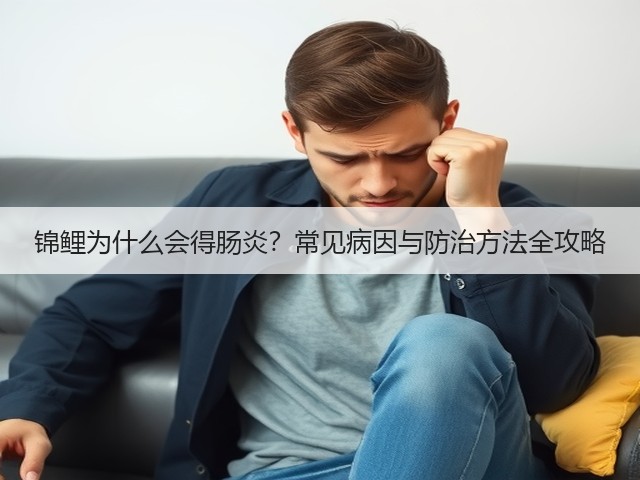 锦鲤为什么会得肠炎？常见病因与防治方法全攻略(图3)