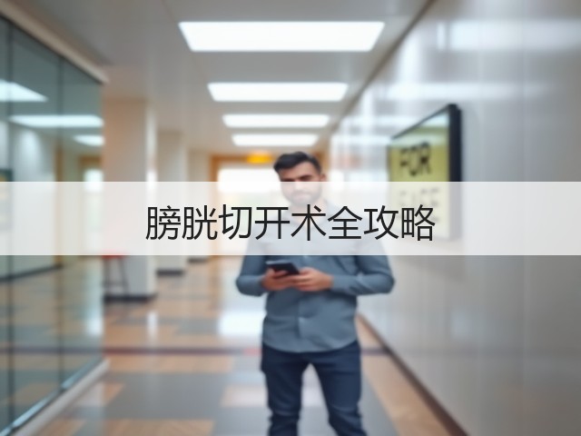 膀胱切开术全攻略(图1) 膀胱切开术全攻略(图1)