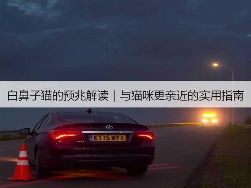 白鼻子猫的预兆解读｜与猫咪更亲近的实用指南