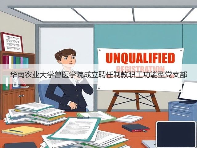华南农业大学兽医学院成立聘任制教职工功能型党支部(图1) 华南农业大学兽医学院成立聘任制教职工功能型党支部(图1)