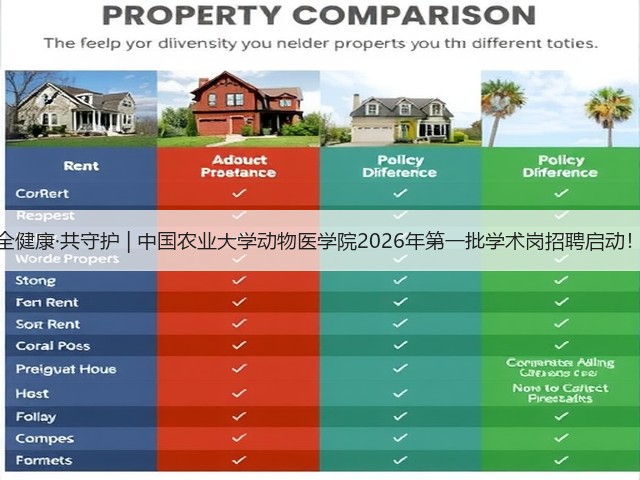 全健康·共守护 | 中国农业大学动物医学院2026年第一批学术岗招聘启动!(图3) 全健康·共守护 | 中国农业大学动物医学院2026年第一批学术岗招聘启动!(图3)