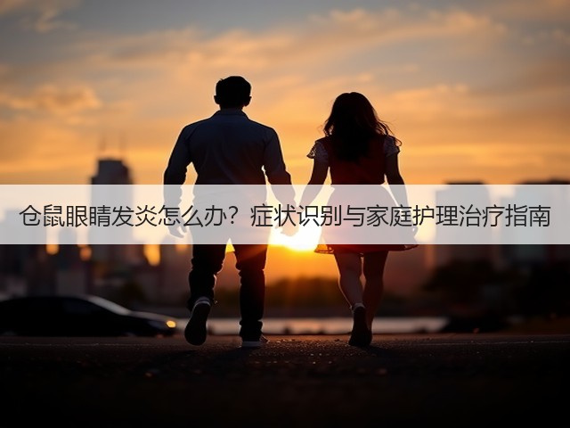 仓鼠眼睛发炎怎么办?症状识别与家庭护理治疗指南(图2) 仓鼠眼睛发炎怎么办?症状识别与家庭护理治疗指南(图2)