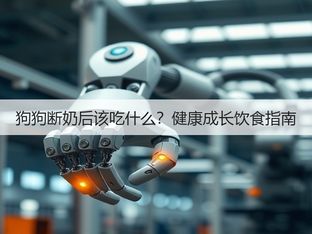 狗狗断奶后该吃什么?健康成长饮食指南(图2) 狗狗断奶后该吃什么?健康成长饮食指南(图2)