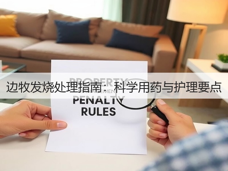 边牧发烧处理指南：科学用药与护理要点