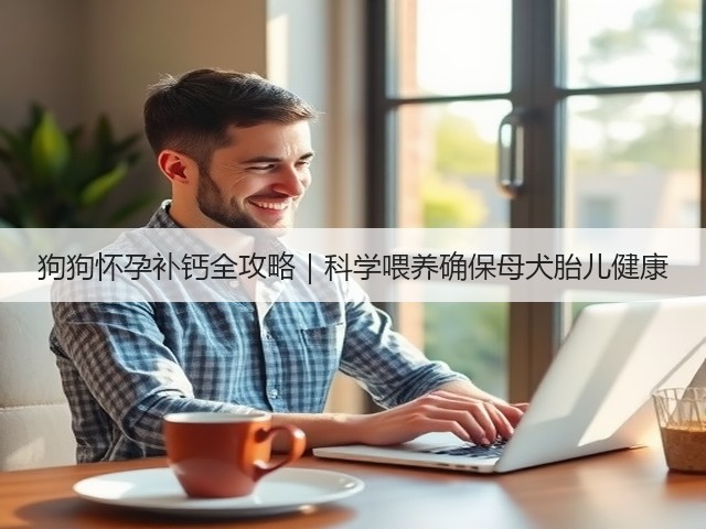 狗狗怀孕补钙全攻略｜科学喂养确保母犬胎儿健康(图1)