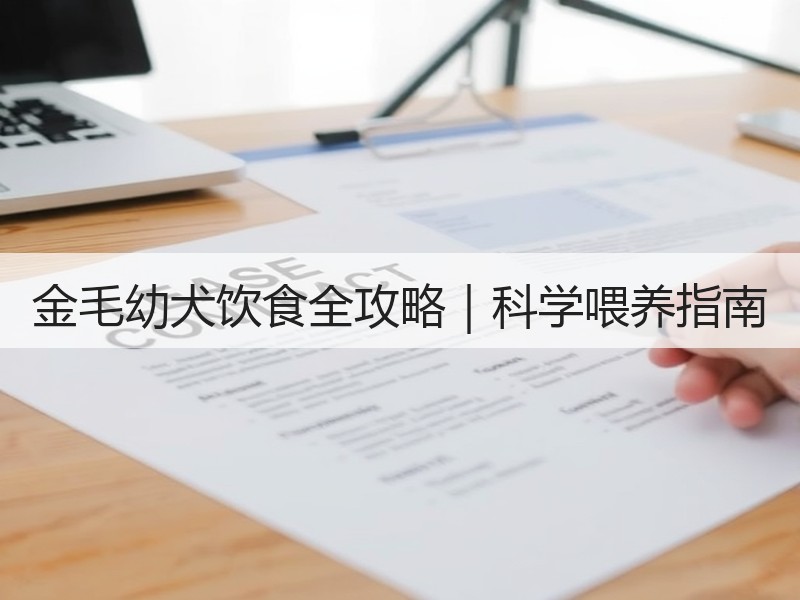 金毛幼犬饮食全攻略｜科学喂养指南
