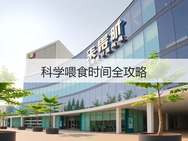 科学喂食时间全攻略(图2) 科学喂食时间全攻略(图2)