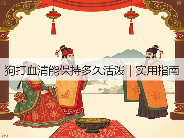 狗打血清能保持多久活泼|实用指南(图2) 狗打血清能保持多久活泼|实用指南(图2)