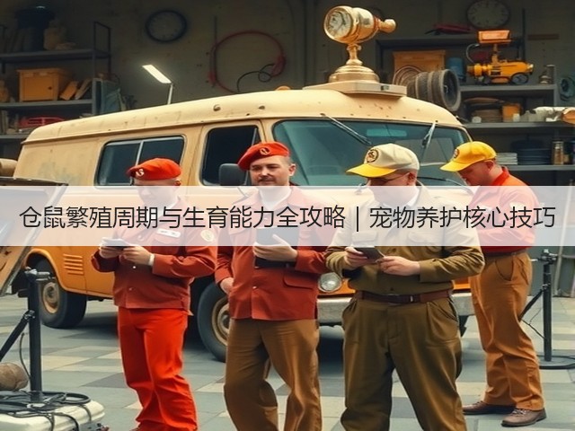 仓鼠繁殖周期与生育能力全攻略|宠物养护核心技巧(图1) 仓鼠繁殖周期与生育能力全攻略|宠物养护核心技巧(图1)