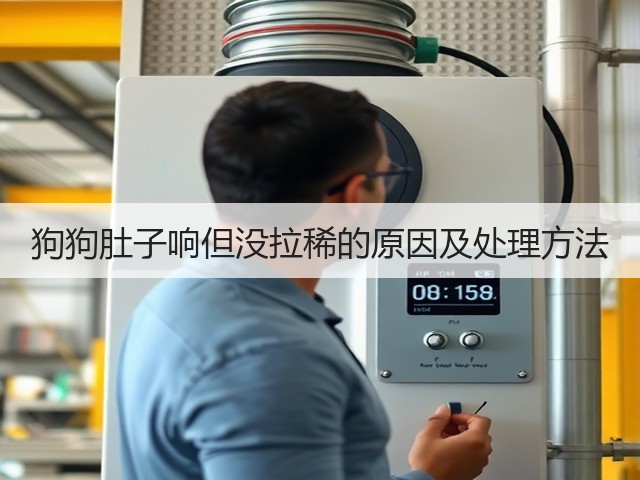 狗狗肚子响但没拉稀的原因及处理方法(图2)