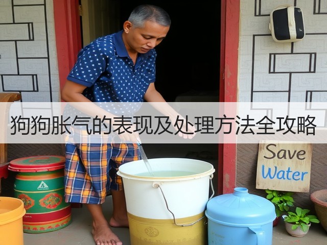 狗狗胀气的表现及处理方法全攻略(图1) 狗狗胀气的表现及处理方法全攻略(图1)