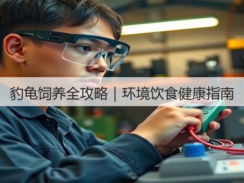 豹龟饲养全攻略｜环境饮食健康指南