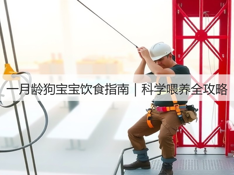 一月龄狗宝宝饮食指南｜科学喂养全攻略