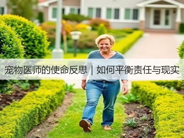 宠物医师的使命反思|如何平衡责任与现实(图1) 宠物医师的使命反思|如何平衡责任与现实(图1)