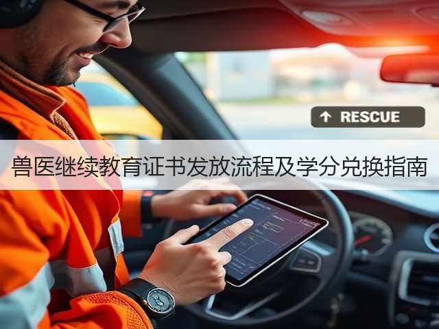 兽医继续教育证书发放流程及学分兑换指南(图2) 兽医继续教育证书发放流程及学分兑换指南(图2)