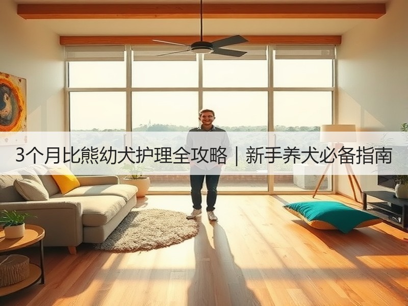 3个月比熊幼犬护理全攻略｜新手养犬必备指南
