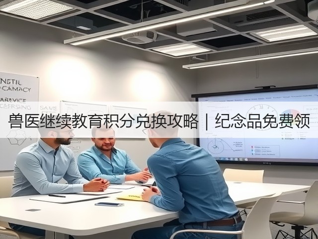 兽医继续教育积分兑换攻略｜纪念品免费领(图1)