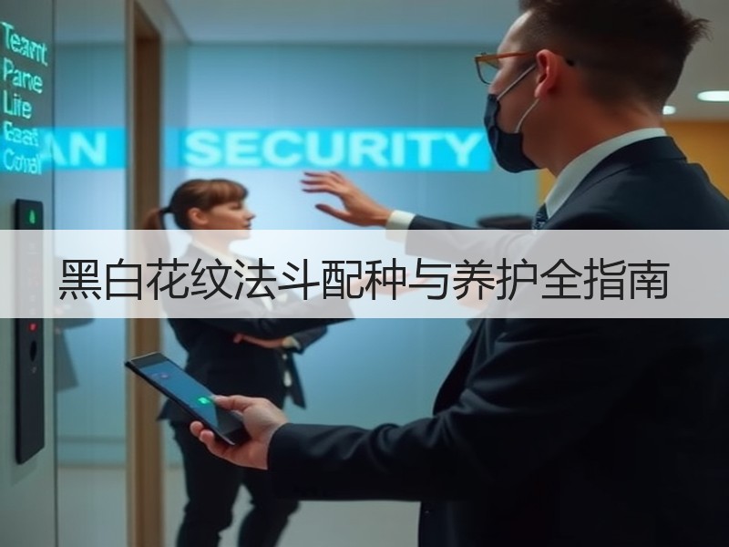 黑白花纹法斗配种与养护全指南