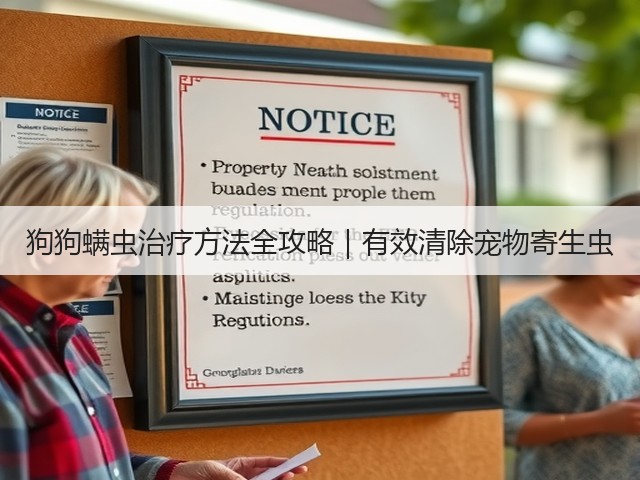 狗狗螨虫治疗方法全攻略|有效清除宠物寄生虫(图3) 狗狗螨虫治疗方法全攻略|有效清除宠物寄生虫(图3)