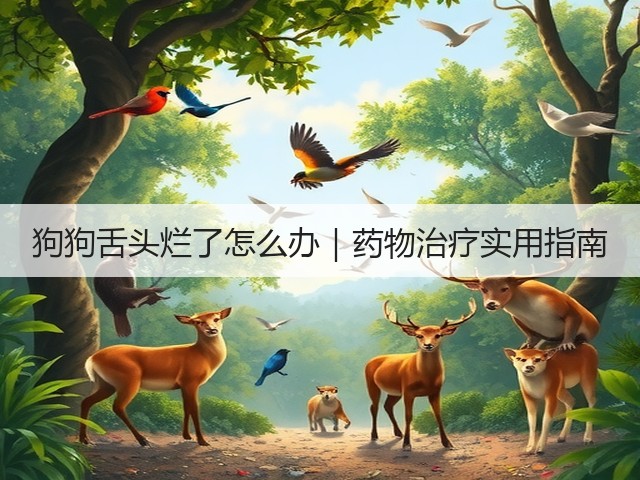 狗狗舌头烂了怎么办|药物治疗实用指南(图1) 狗狗舌头烂了怎么办|药物治疗实用指南(图1)