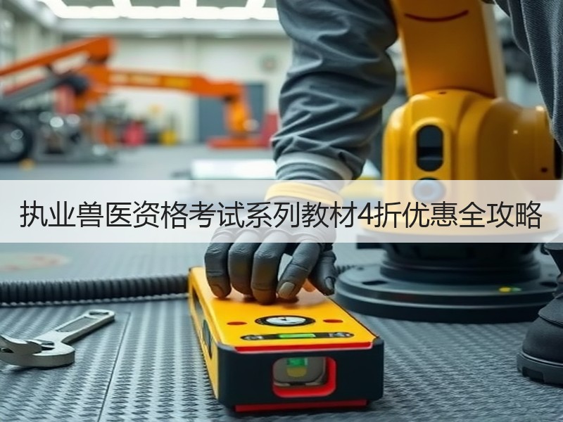 执业兽医资格考试系列教材4折优惠全攻略