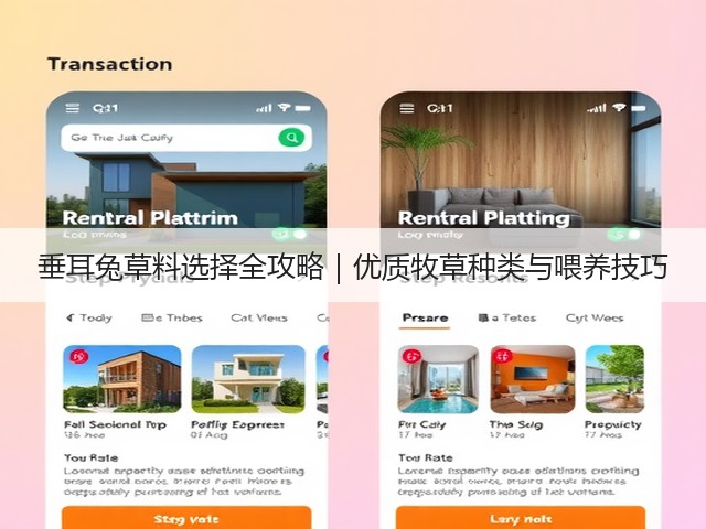 垂耳兔草料选择全攻略｜优质牧草种类与喂养技巧(图2)