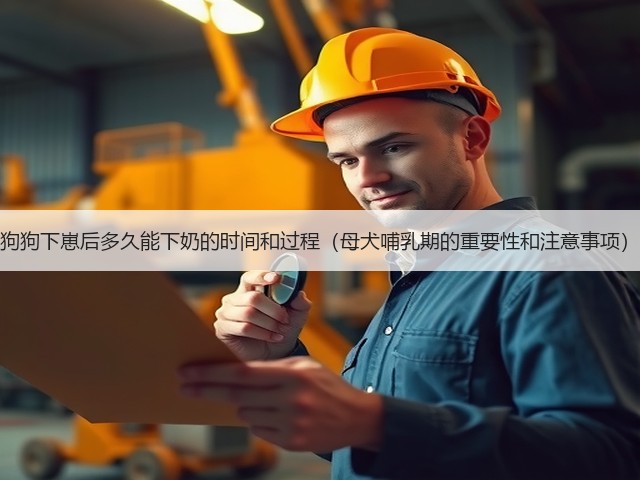 狗狗下崽后多久能下奶的时间和过程(母犬哺乳期的重要性和注意事项)(图2) 狗狗下崽后多久能下奶的时间和过程(母犬哺乳期的重要性和注意事项)(图2)