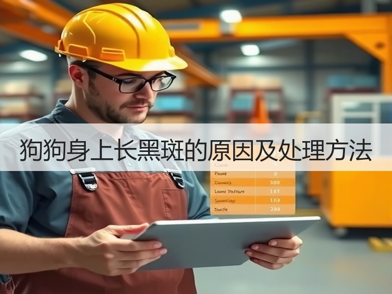 狗狗身上长黑斑的原因及处理方法