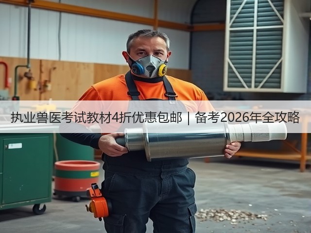 执业兽医考试教材4折优惠包邮|备考2026年全攻略(图1) 执业兽医考试教材4折优惠包邮|备考2026年全攻略(图1)